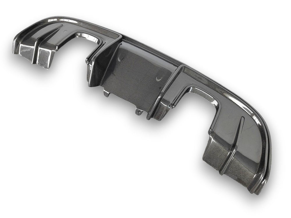Porsche Cayman 718 Cayman/Boxster | Phoenyx Design GT4 Style Carbon Fiber Rear Diffuser
