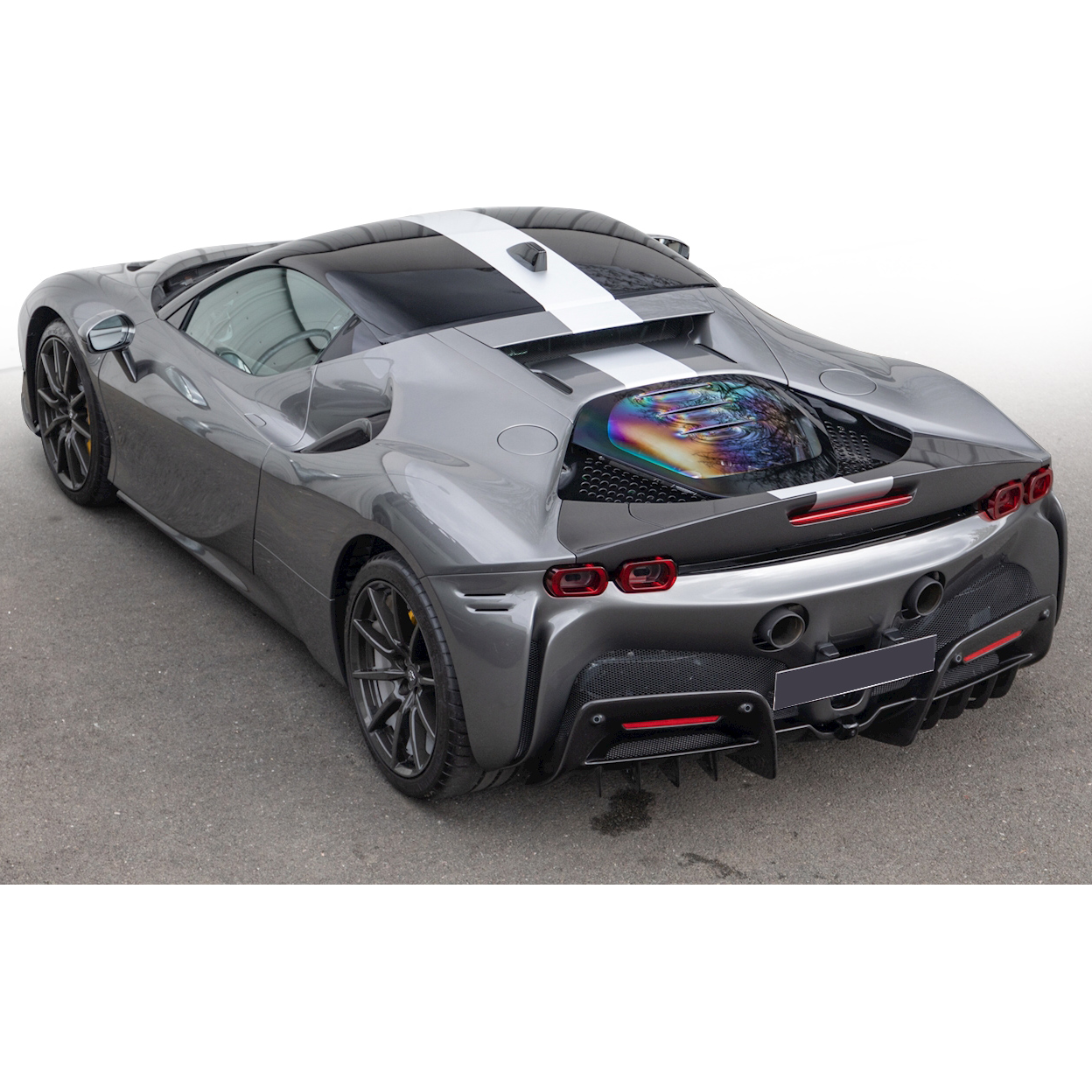 Ferrari SF90 | Phoenyx Design Carbon Fiber Front Bumper Trim