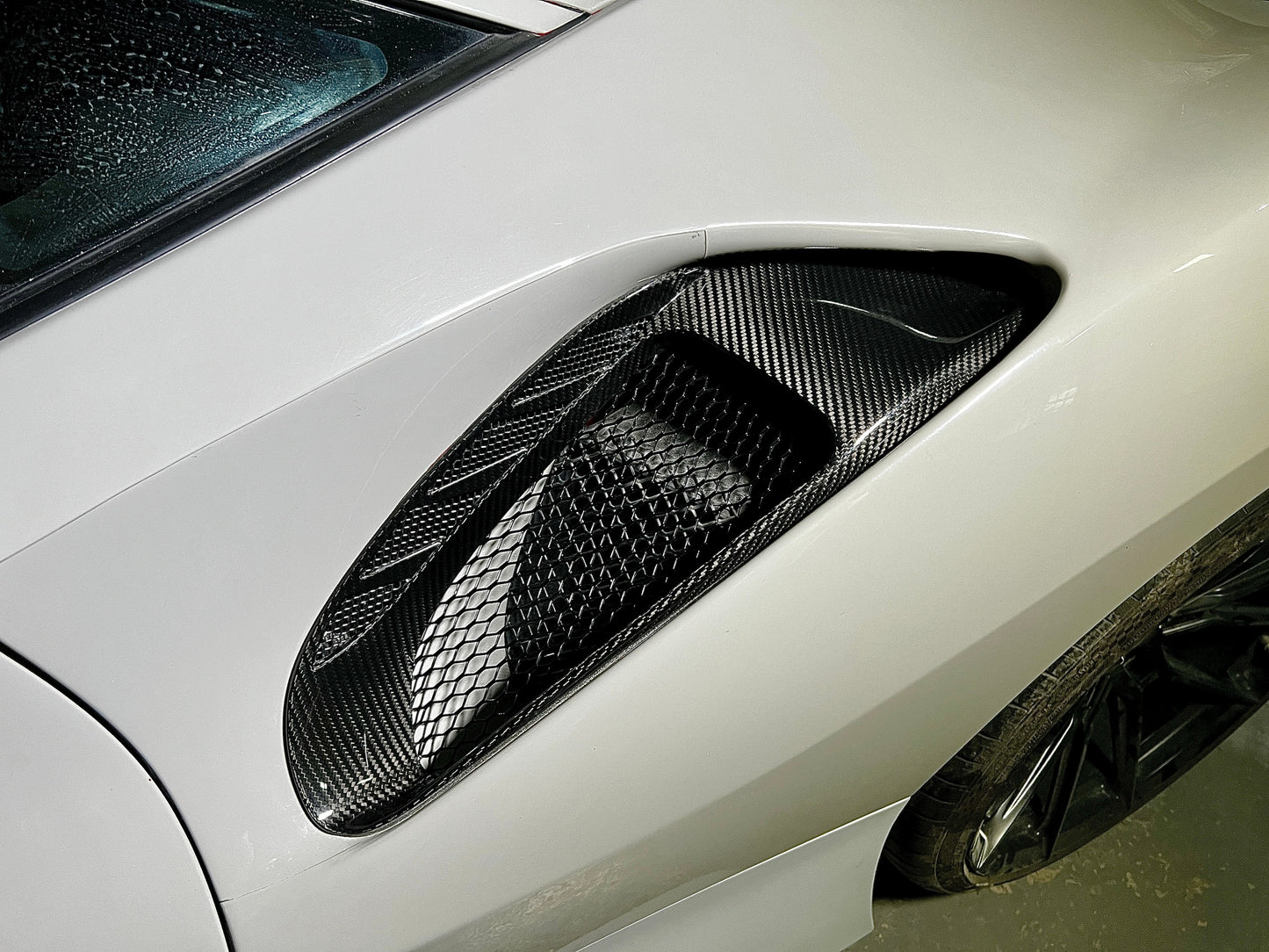 Ferrari 488 | Phoenyx Design Pista Style Carbon Fiber Side Air Vents