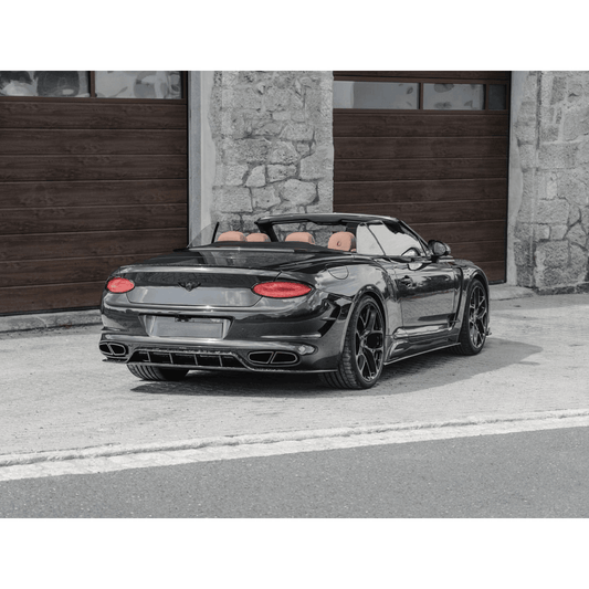 Bentley Continental Gt | Phoenyx Design Carbon Fiber Rear Diffuser