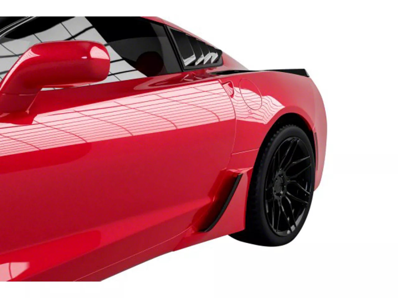 Corvette C7 Z06 | Phoenyx Design Carbon Fiber Lower Rear Side Trim