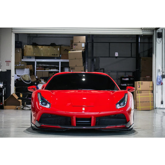 Ferrari 488 | Phoenyx Design Carbon Fiber Front Lip