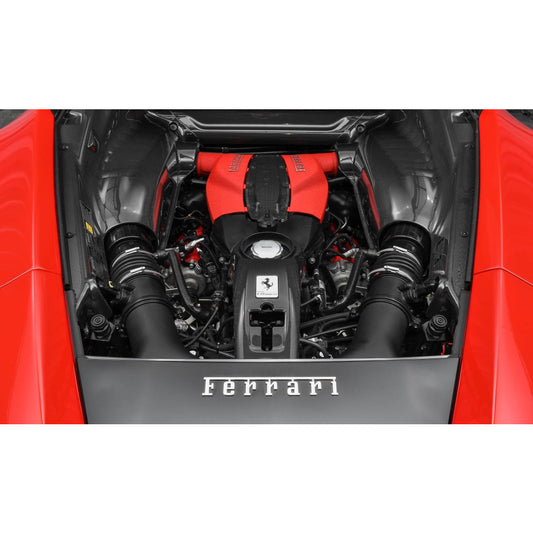 Ferrari F8 Tributo/488 Gtb | Phoenyx Design Carbon Fiber Engine Bay Set