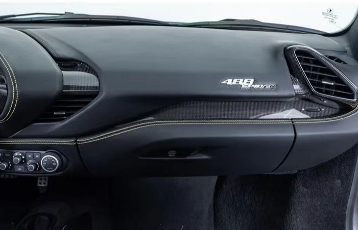 Ferrari 488 Spider | Phoenyx Design Carbon Fiber Interior Trim