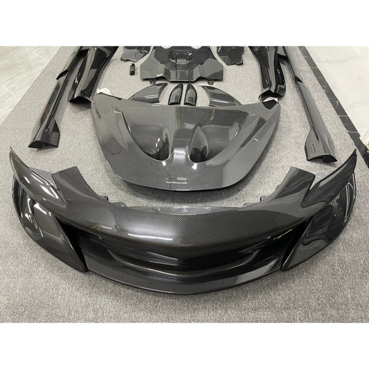 Mclaren 570S/600Lt | Phoenyx Design Carbon Fiber 600Lt Conversion Front Bumper