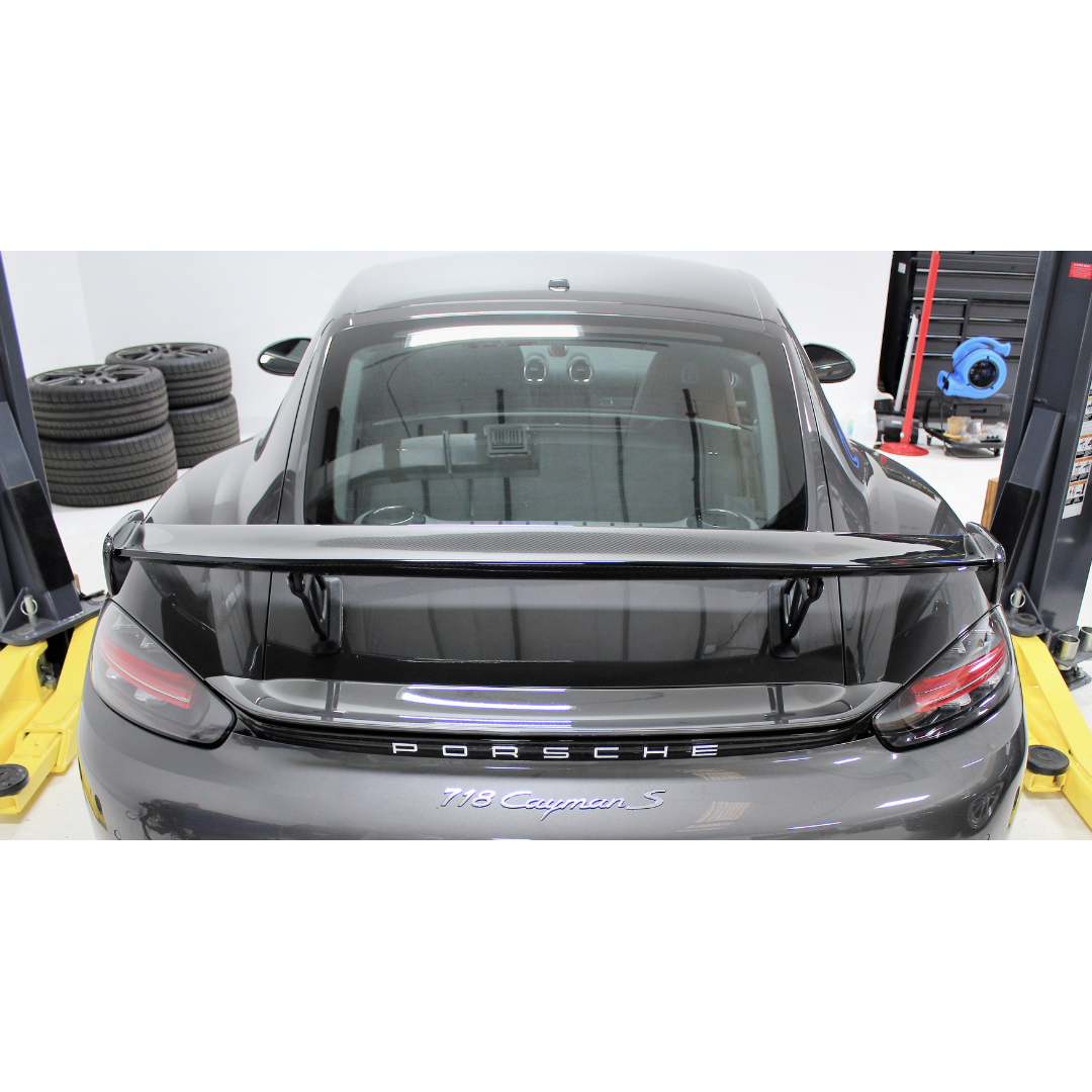 Porsche 981/718 Cayman/Boxster | Phoenyx Design Carbon Fiber GT4 Style Spoiler