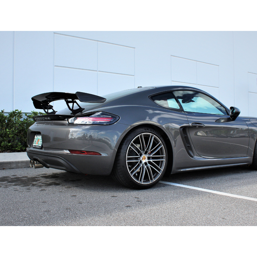 Porsche 981/718 Cayman/Boxster | Phoenyx Design Carbon Fiber GT4 Style Spoiler