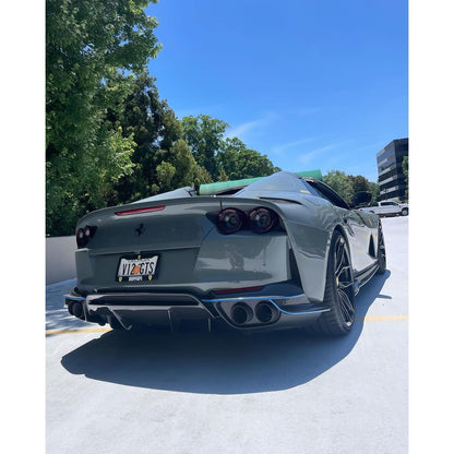 Ferrari 812 | Phoenyx Design Carbon Fiber Rear Middle Diffuser