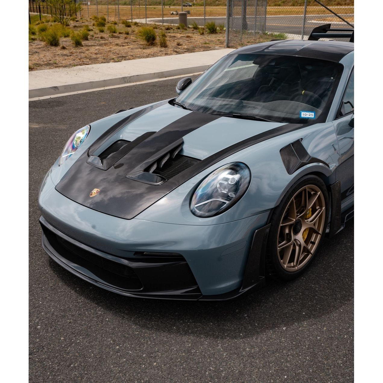 Porsche 992 GT3RS | Phoenyx Design Carbon Fiber Hood Louvers