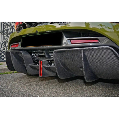 McLaren 720S | Phoenyx Design Carbon Fiber Rear Diffuser with LED Brake Light