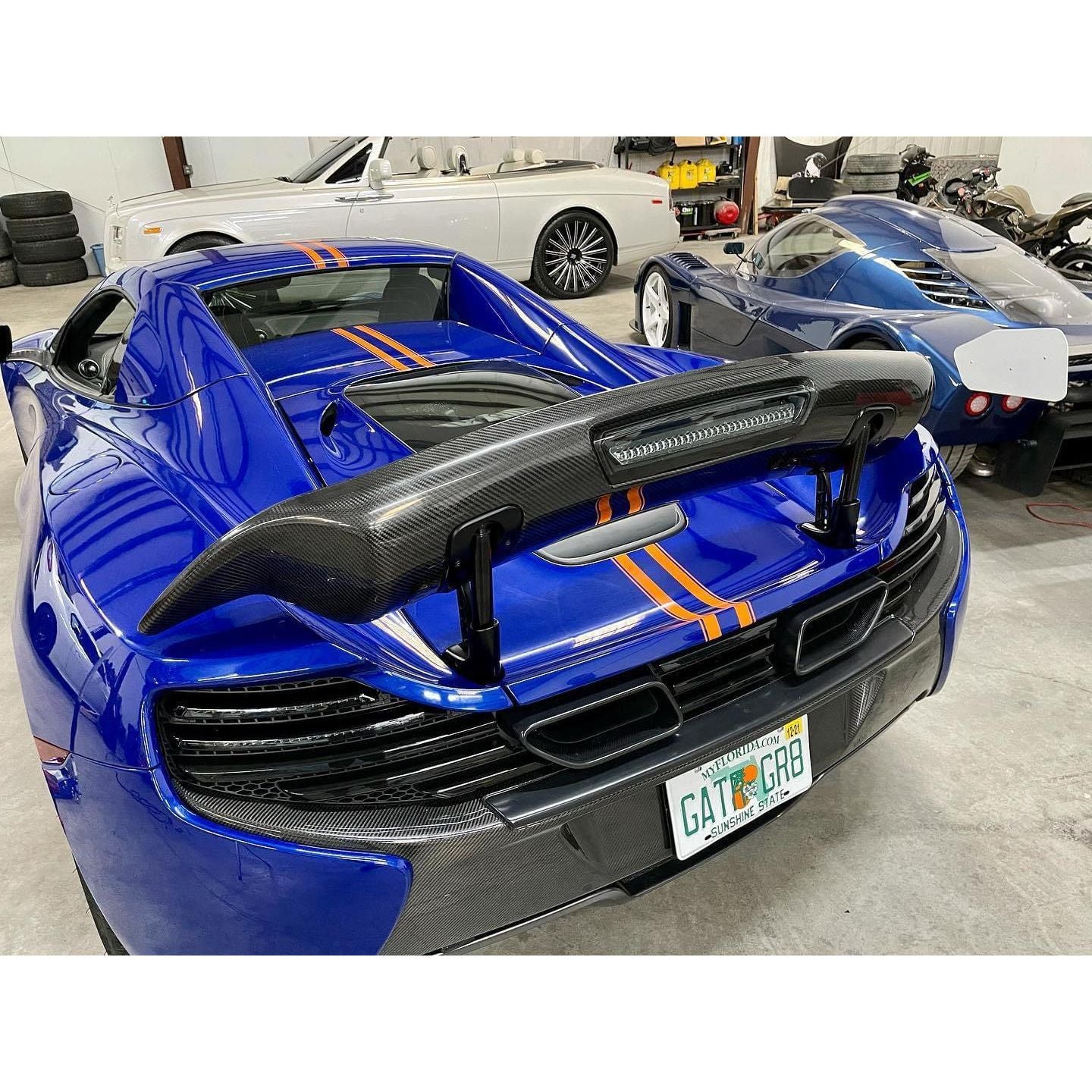 McLaren MP4-12C/650S | Phoenyx Design Carbon Fiber Rear Spoiler