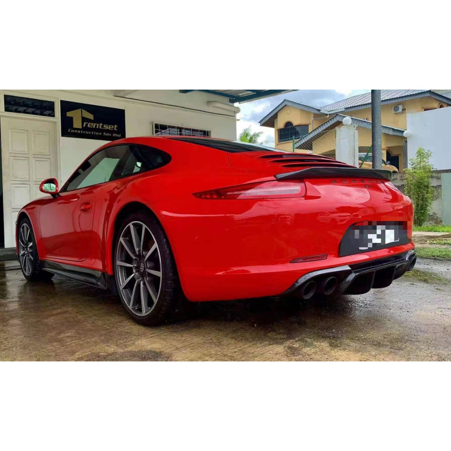 Porsche 991.2 911 Carrera | Phoenyx Design Carbon Fiber Rear Diffuser