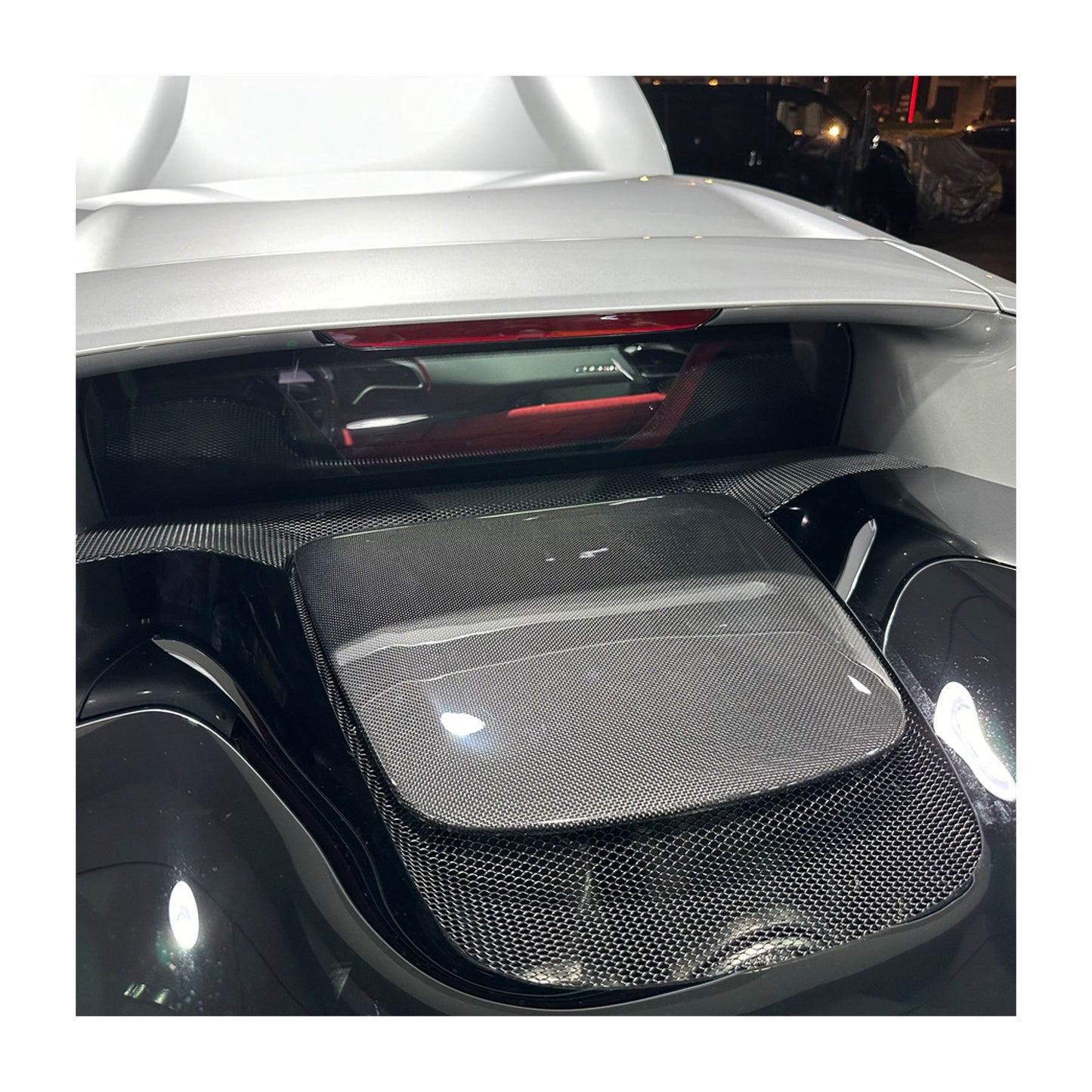 Ferrari 296 GTB | Phoenyx Design Carbon Fiber Engine Cover Panel