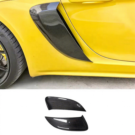 Porsche Cayman 718 Cayman/Boxster | Phoenyx Design GT4 Style Carbon Fiber Side Vents