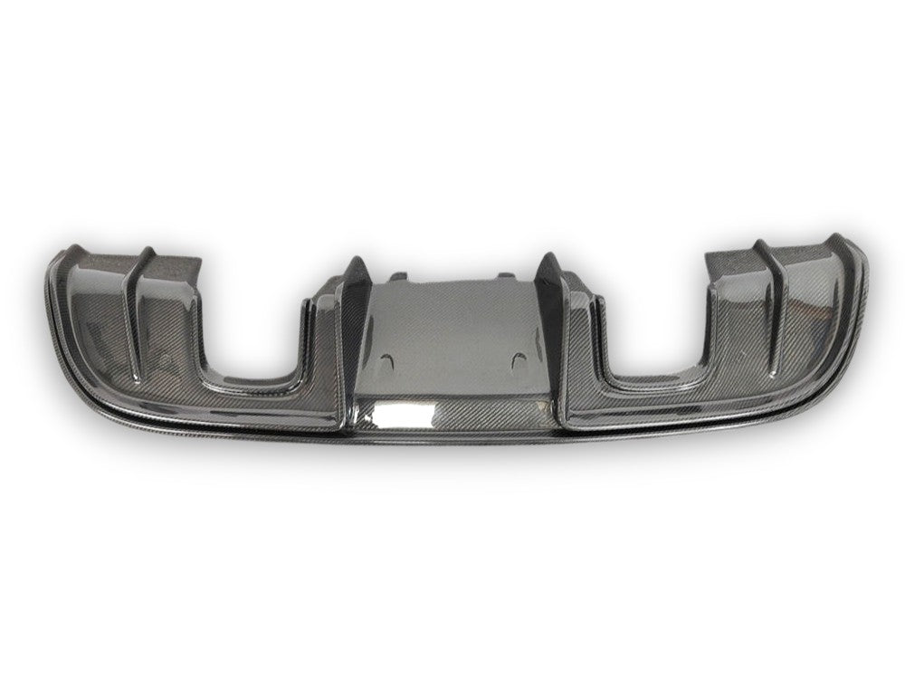 Porsche Cayman 718 Cayman/Boxster | Phoenyx Design GT4 Style Carbon Fiber Rear Diffuser