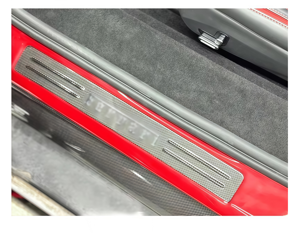 Ferrari 296 GTB | Phoenyx Design Carbon Fiber Door Sills