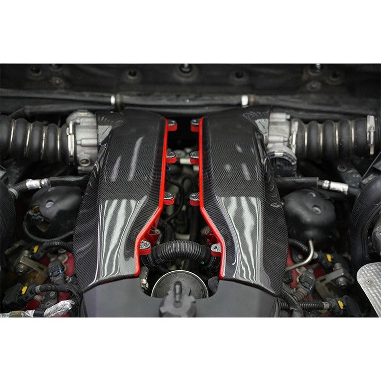 Ferrari 488 | Phoenyx Design Carbon Fiber Engine Cover