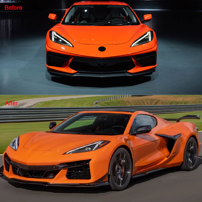 Chevrolet Corvette C8 | Phoenyx Design Carbon Fiber Z06 Body Kit
