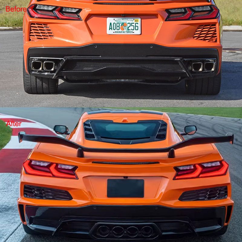 Chevrolet Corvette C8 | Phoenyx Design Carbon Fiber Z06 Body Kit