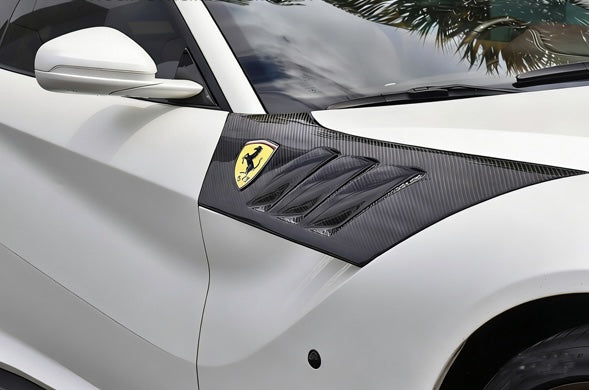 Ferrari F12 | Phoenyx Design Carbon Fiber Fender Vents
