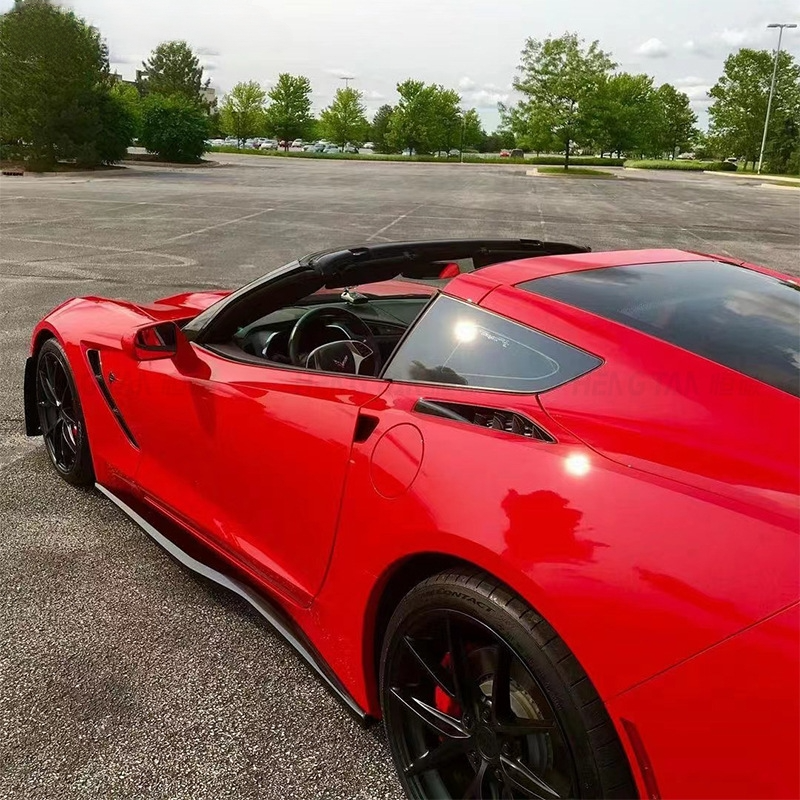 Corvette C7 | Phoenyx Design Carbon Fiber Side Skirts