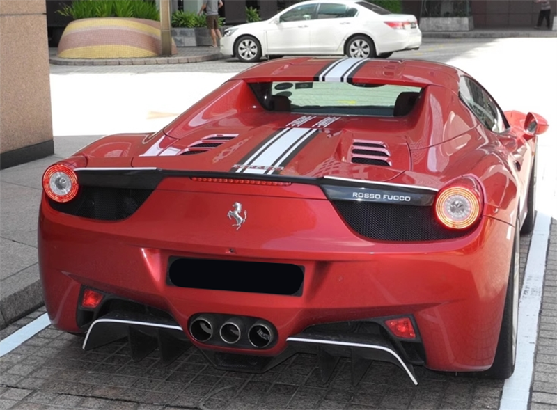 Ferrari 458 | Phoenyx Design Carbon Fiber Rear Spoiler