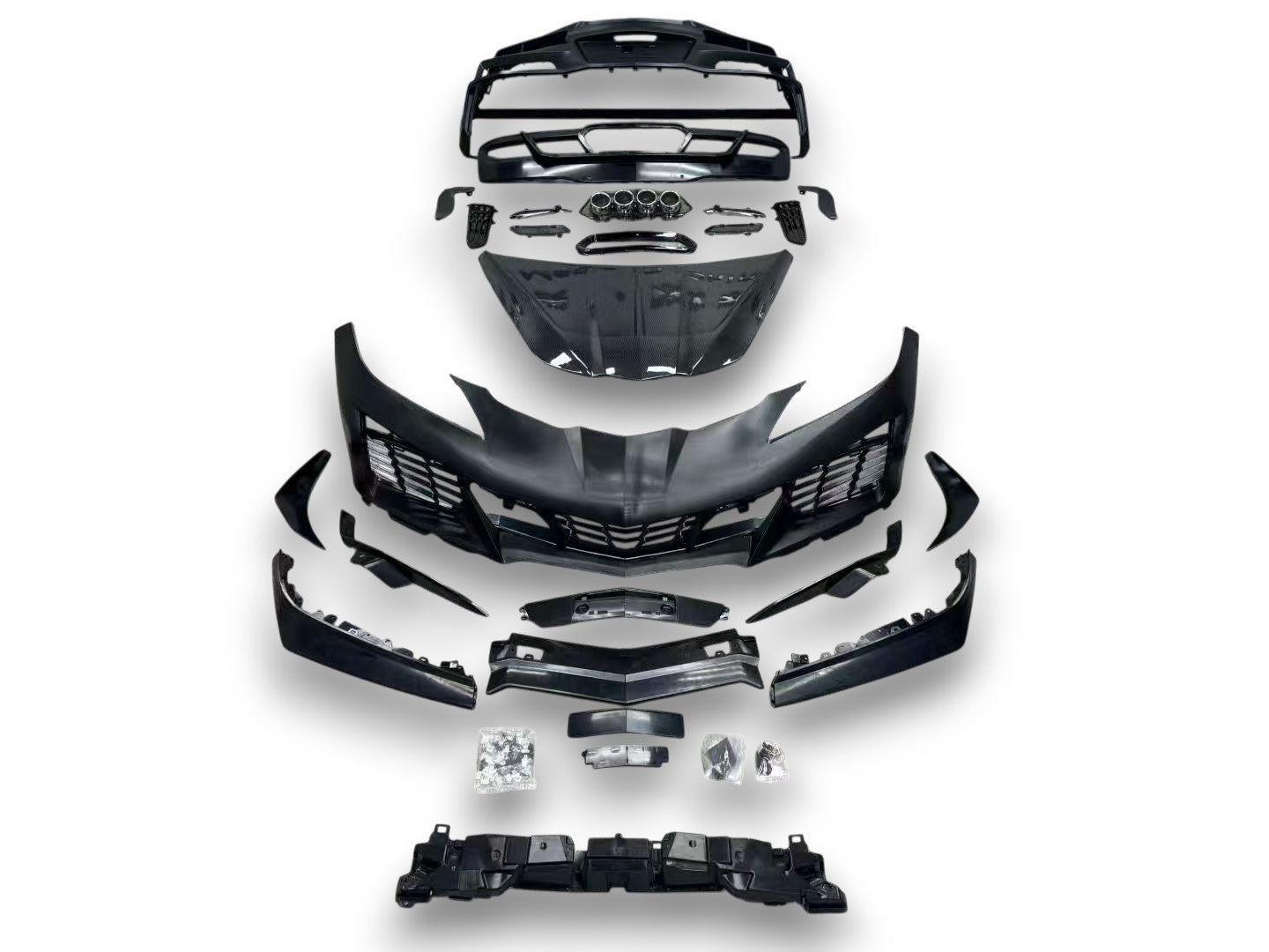 Chevrolet Corvette C8 | Phoenyx Design Carbon Fiber Z06 Body Kit