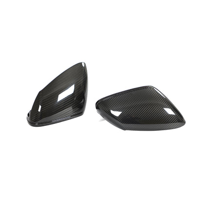 Porsche Taycan | Phoenyx Design Carbon Fiber Mirror Caps