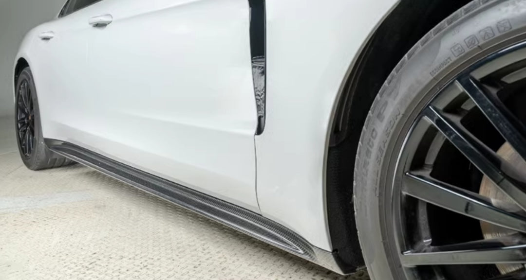Porsche Panamera  | Phoenyx Design Carbon Fiber Side Skirts