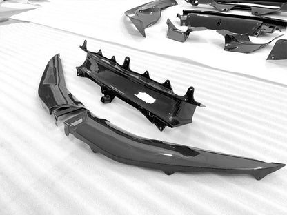Ferrari 296 GTB | Phoenyx Design OEM Style Carbon Fiber Front Bumper Splitters