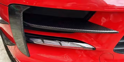 Porsche Macan | Phoenyx Design Carbon Fiber Front Bumper Trim