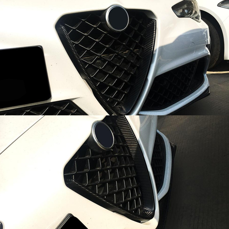 Alfa Romeo Giulia | Phoenyx Design Carbon Fiber Front Grille Trim