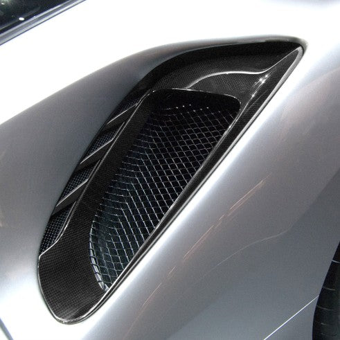 Ferrari 488 | Phoenyx Design Pista Style Carbon Fiber Side Air Vents