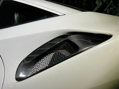 Ferrari 488 | Phoenyx Design Pista Style Carbon Fiber Side Air Vents
