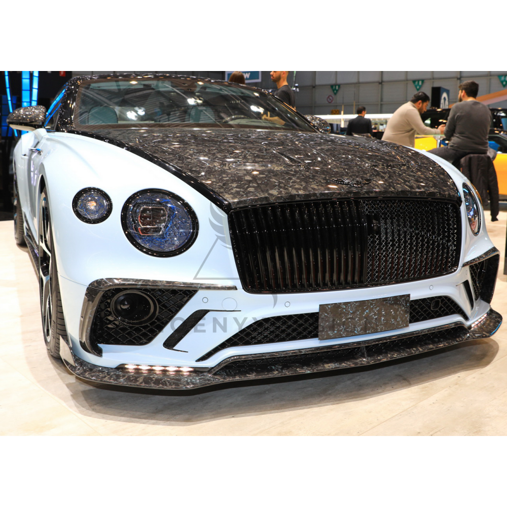 Bentley Continental Gt | Phoenyx Design Carbon Fiber Front Hood