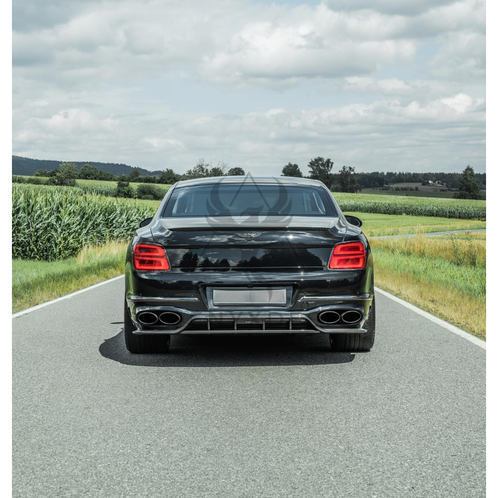 Bentley Flying Spur | Phoenyx Design Carbon Fiber Rear Trunk Spoiler