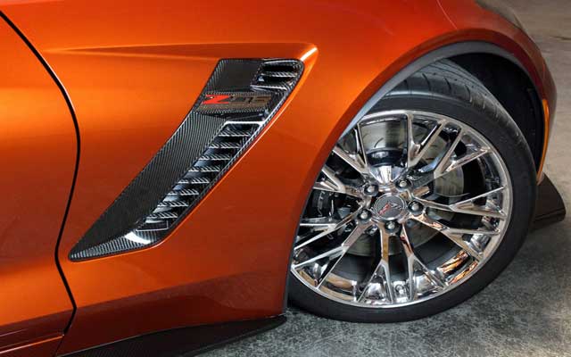 Chevrolet Corvette C7 Z06 | Phoenyx Design Carbon Fiber Side Vents