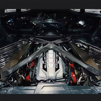 Corvette C8/C8 Z06 | Phoenyx Design Carbon Fiber Engine X Brace