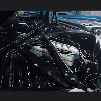 Corvette C8/C8 Z06 | Phoenyx Design Carbon Fiber Engine X Brace