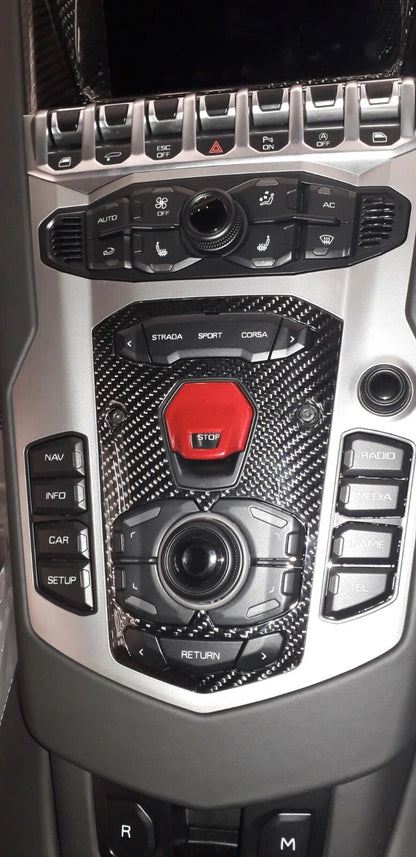Lamborghini Aventador | Phoenyx Design Carbon Fiber Center Trim