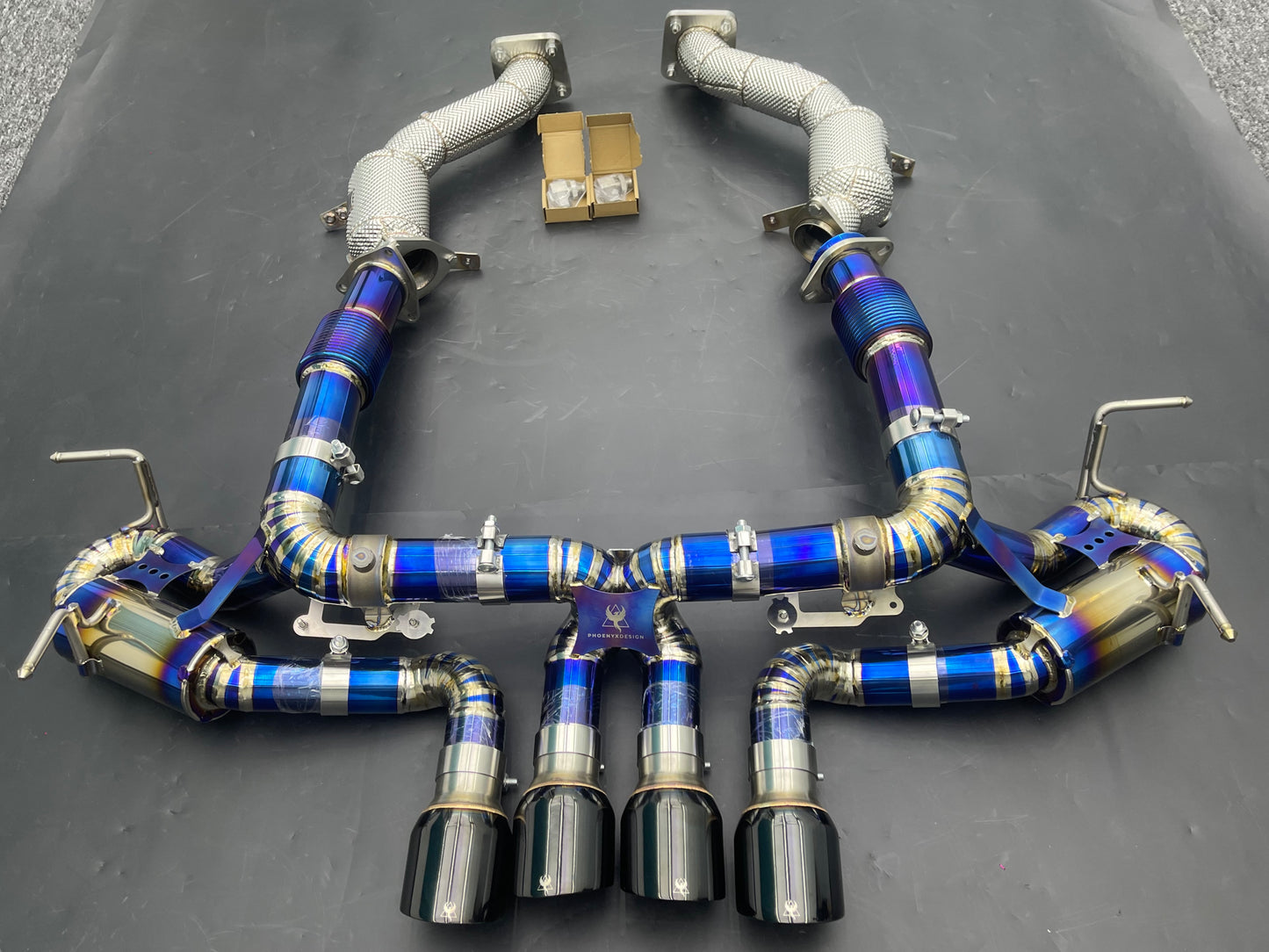 2025+ Chevrolet Corvette C8 ZR1 | Phoenyx Design Valved Titanium Exhaust System