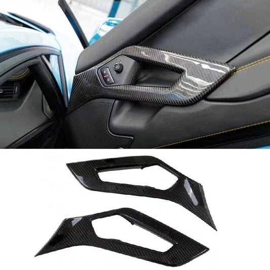 Lamborghini Aventador | Phoenyx Design Carbon Fiber Inner Door Handle Trim