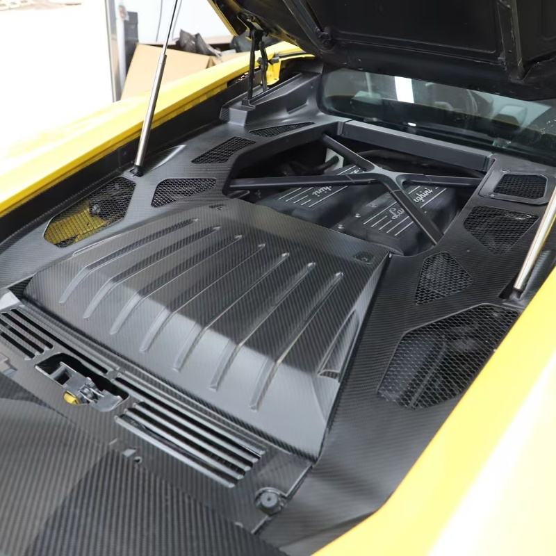 Lamborghini Huracan | Phoenyx Design Carbon Fiber Engine Bay