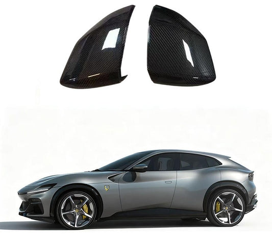 Ferrari Purosangue | Phoenyx Design Carbon Fiber Mirror Caps