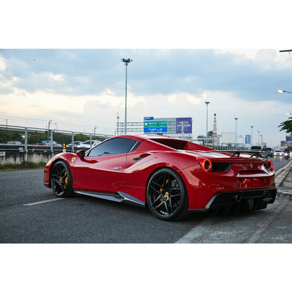 Ferrari 488 | Phoenyx Design Carbon Fiber Side Skirts