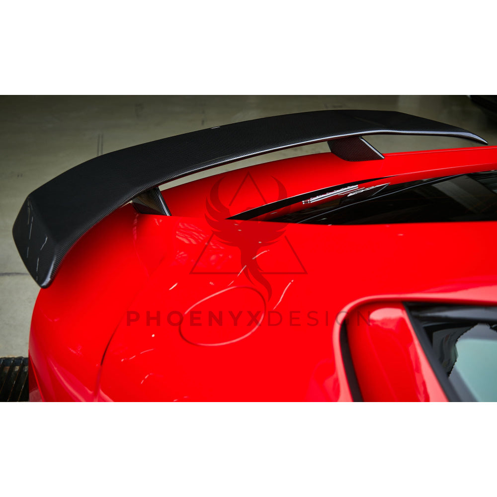 Ferrari 812 | Phoenyx Design Carbon Fiber High Trunk Spoiler