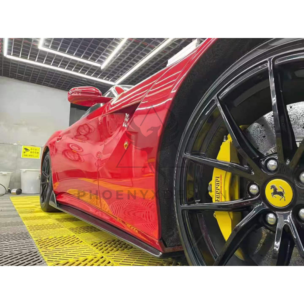 Ferrari F12 | Phoenyx Design Carbon Fiber Side Skirts