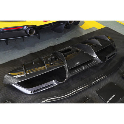 Ferrari F8 | Phoenyx Design Carbon Fiber Rear Diffuser