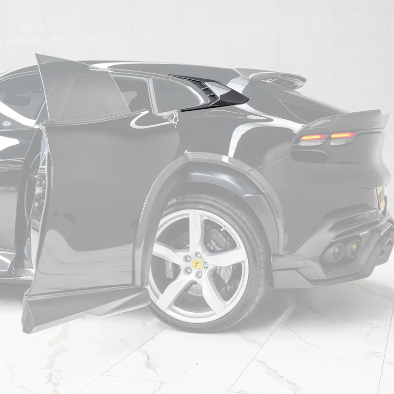 Ferrari Purosangue | Phoenyx Design Carbon Fiber Rear Window Trim