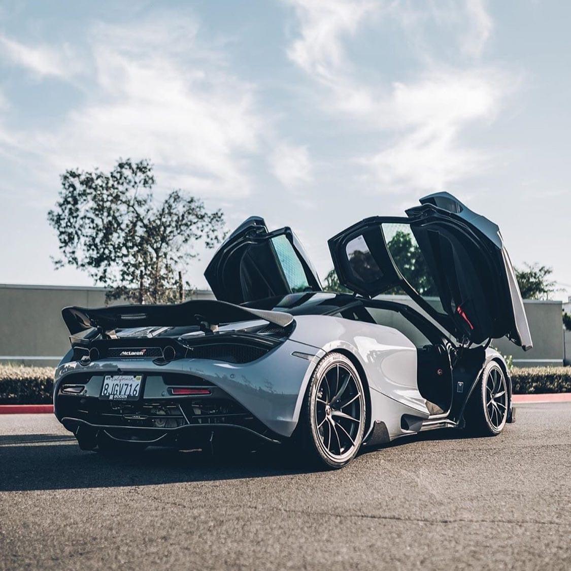 McLaren 720S/750S | Phoenyx Design Carbon Fiber V2 Style Rear Spoiler